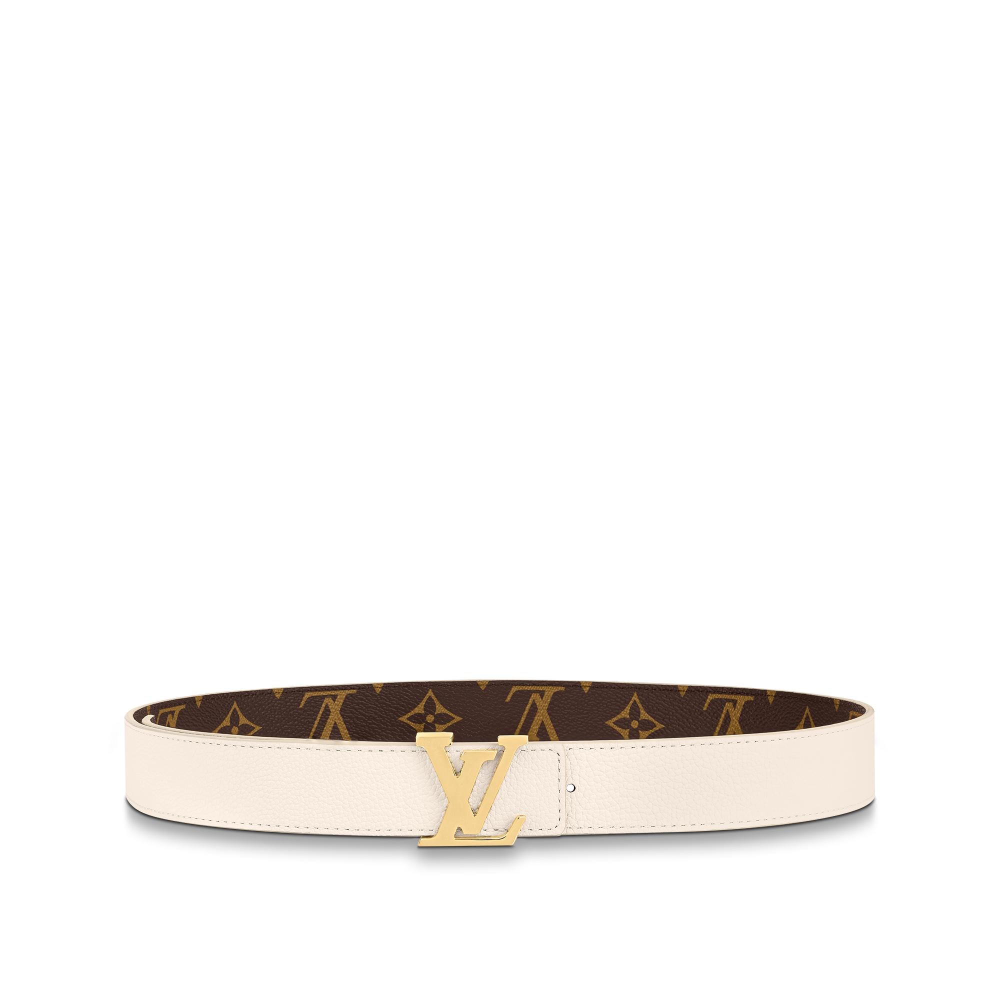 Cream louis sale vuitton belt